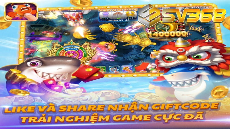 Bắn cá H5 tại SV368 là một sảnh game ăn khách