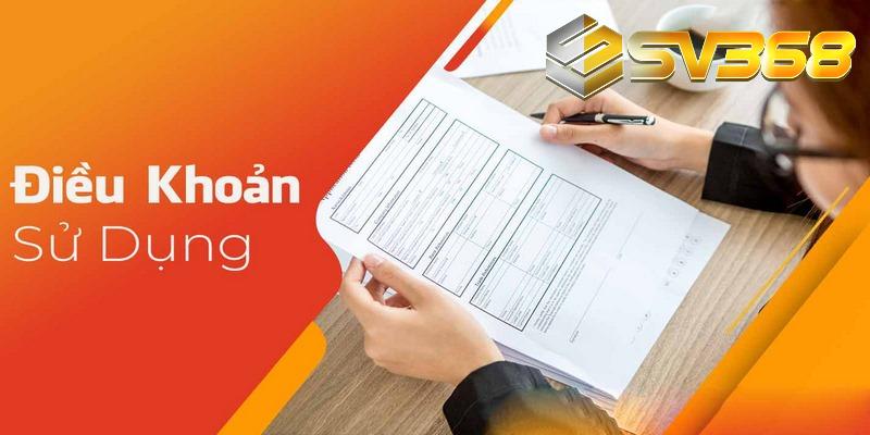 Điều khoản sử dụng chi tiết SV368